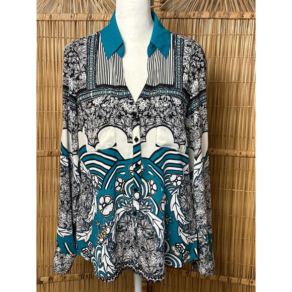 Express The Portofino‎ Shirt Women's Medium - Picture 1 of 11